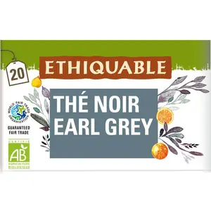 Ethiquable Thé Earl Grey Bio 36g