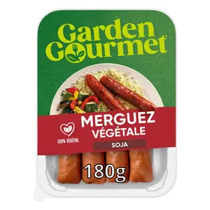Garden Gourmet Saucisses Végétales BBQ Epicées 180g