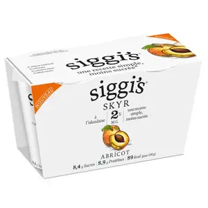 Siggi's Skyr abricot 2x140g