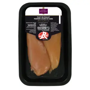 Monoprix Gourmet Filets de Poulet fermier jaune du Gers Label rouge x2 - 300g
