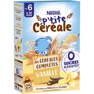 Nestlé P'tite Céréale Vanille 270g
