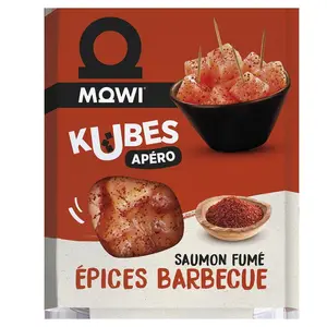 Mowi Cubes de Saumon Fumé épicé 90g