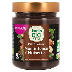 Jardin Bio Pâte à tartiner noir Intense Bio 300g