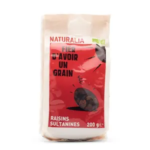Naturalia Raisins Sultanines Bio 200g