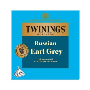 Twinings Thé Earl Grey Russian 20 Sachets 30g