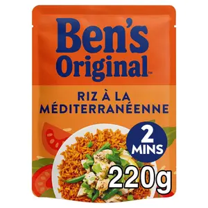 Ben's Original Riz Méditerranéenne Micro Ondable 220g