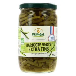 [Par Naturalia] Priméal Haricots Verts Extra Fins Bio 720ml