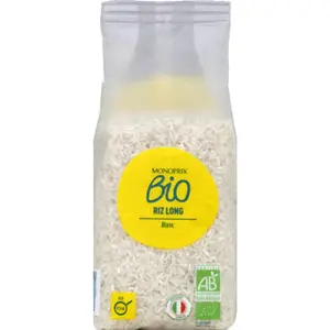 Monoprix Bio Riz Long Blanc 500g