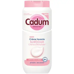 Cadum Douche Crème lavante surdoux à la crème d'Amande 500ml