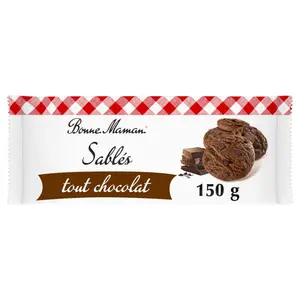 Bonne Maman Sablés tout choco 150g