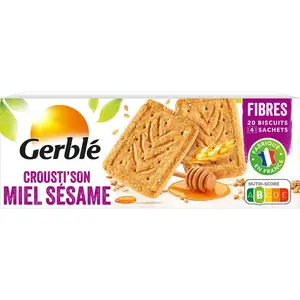 Gerblé Biscuit crousti'son miel sésame 200g