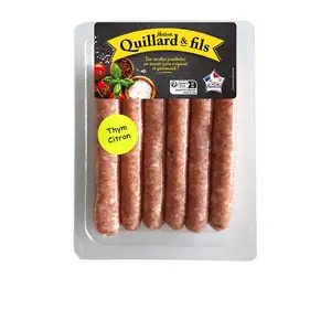 Quillard Chipolata Thym & citron x6