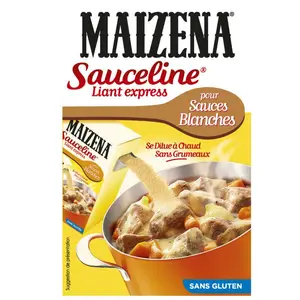 Maizena Sauceline Farine pour Lier Sauces Blanches Sans Gluten 250g