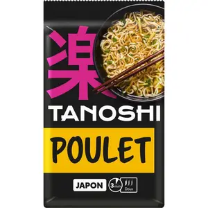 Tanoshi Nouilles De Blé Saveur Poulet 85g