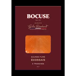 Bocuse Saumon Fumé écossais en tranches x2 - 80g