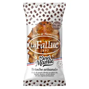 La Fallue Brioche Artisanale De Normandie Aux Pépites De Chocolat 300g