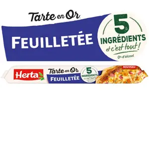 Herta Tarte en Or Pâte feuilletée 230g
