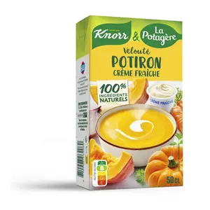 Knorr Soupe Liquide Velouté Potiron Crème Fraîche 50cl