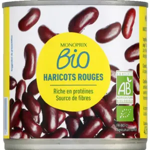 Monoprix Bio Haricots Rouges 250g