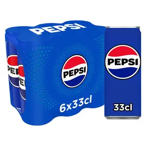 Pepsi Soda au Cola Classique 6x33cl