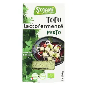 [Par Naturalia] Le Sojami Tofu lactofermenté Pesto Bio 2x100g