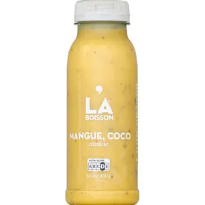 Monoprix Smoothie aux fruits, au lait de coco, à l'avoine et aux graines de lin 250ml