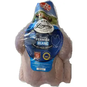 Volailles De Licques Poulet entier fermier blanc 1.5kg