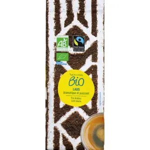 Monoprix Bio Café Moulu Laos & Guatemala, Corsé Et Puissant 250g