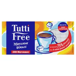 Tutti free Morceaux blancs 290g