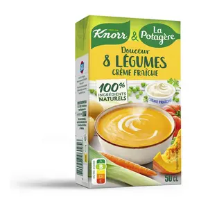 Knorr Soupe Douceur de 8 Légumes à la Crème Fraîche 50cl
