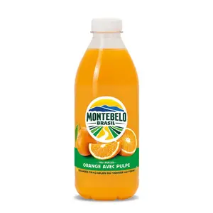 Montebelo Brasil Pur jus orange avec pulpe 1L