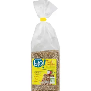 Monoprix Bio Toast aux 3 graines à l'huile d'olive 200g