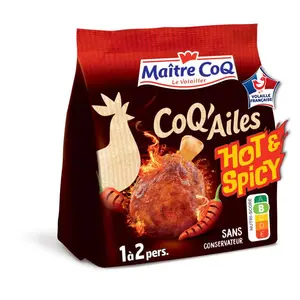 Maitre Coq Ailes Hot & Spicy 250g