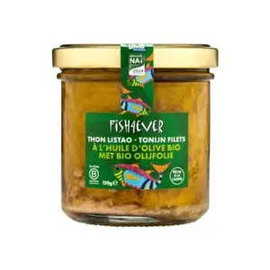 Fish4Ever Filets De Thon À L'Huile D'Olive Bio 150g