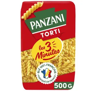 Panzani Qualité Or Torti Cuisson Rapide 500g