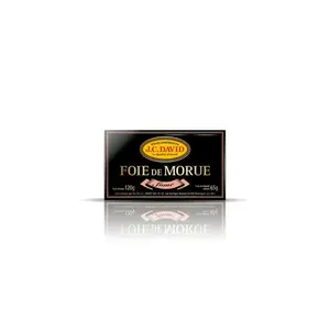 J.C. David Foie de morue fumé 120g