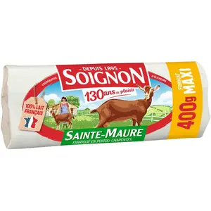 Soignon Bûche de chèvre maxi format 400g