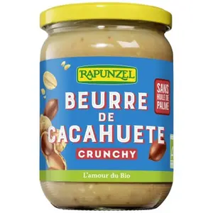 Rapunzel Beurre de Cacahuète Crunchy 500g