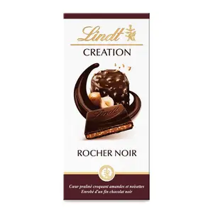 Lindt Creation Tablette Rocher Noir 150g