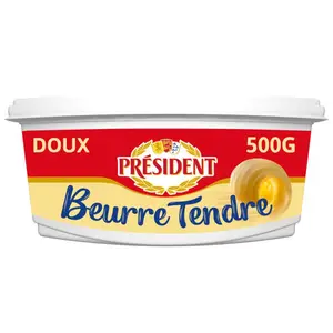 Président Beurre Tendre Doux 500g