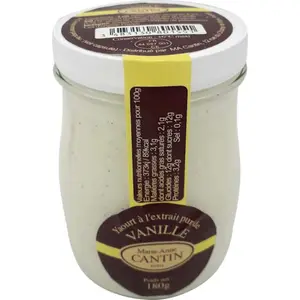 Marie-Anne Cantin Yaourt Brassé Vanille 180g