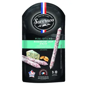 Savernou Mini'Sticks Roquefort et Noix 100g