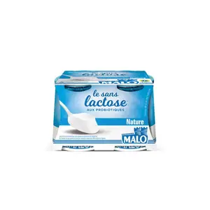 Malo Yaourt Sans Lactose Nature 4x125g