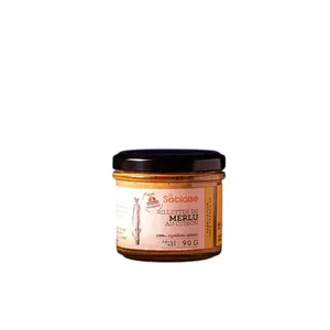 La Sablaise Rillettes de merlu Citron 90g
