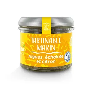 Algaé Tartinable d'algues échalotes et citron Bio 90g