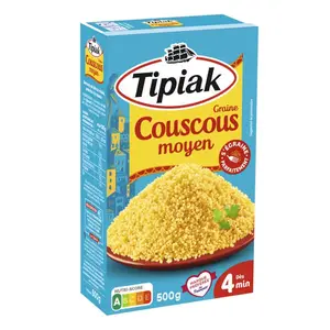 Tipiak Couscous Moyen Prêt En 4Min 500g