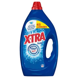 X.Tra Lessive Liquide Total 4+1 *63 Lavages 2,835L