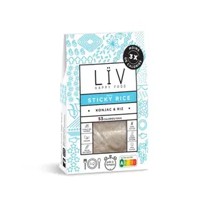 Liv Happy Food sticky rice de konjac et riz sans gluten 200g
