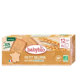 Babybio Petit Beurre - Farine de nos régions Bio 120g