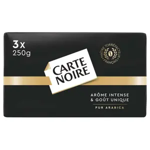 Carte Noire Café Moulu Arôme Intense 3x250g